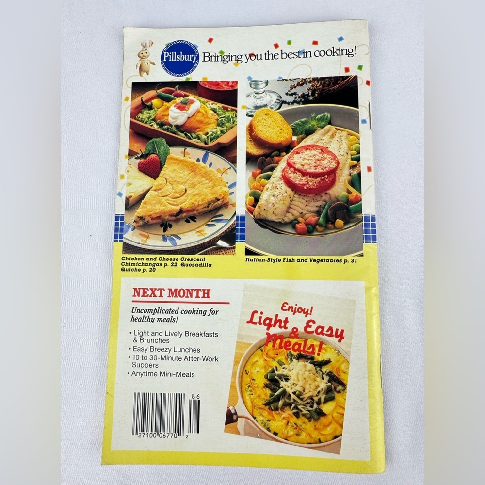 Pillsbury Classic Cookbooks “Bake Off” Special Edition 1988 Check Stand Book - Picture 2 of 3